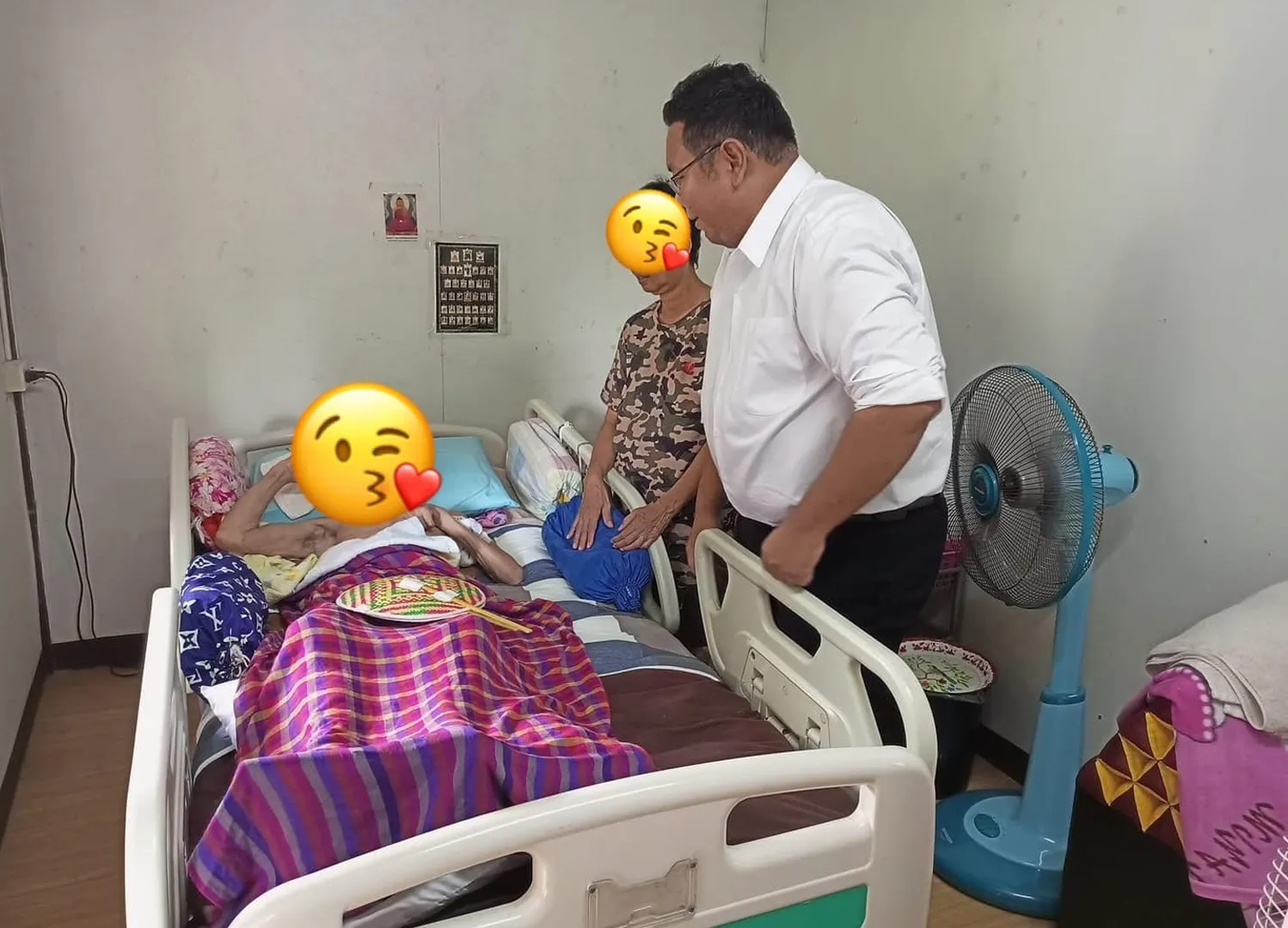 โครงการดูแลช่วยเหลือผู้ป่วยติดเตียง ในชุมชนวัดทองบางระมาด